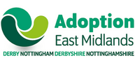 Adoption East Midlands logo