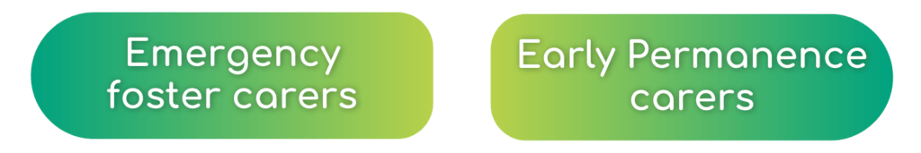 Who uses CATCH? Emergency foster carers and Early Permanence carers