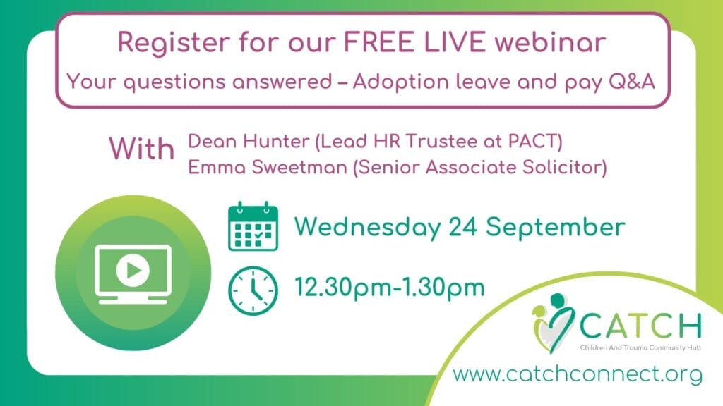 Join our FREE live webinar on adoption leave